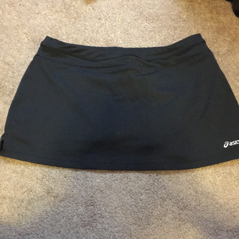 Asics black skort